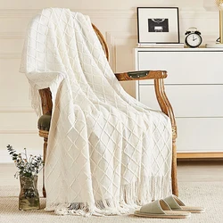 Machine wash & lightweight, blanket woven knitted