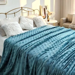Quilts blankets fleece, reversible & stain resistant