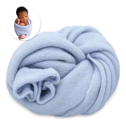 Comfortable to touch newborn knit wrap blanket