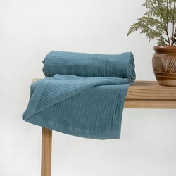 Organic Cotton Blankets, cable knit Pattern