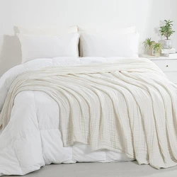 Oversized king Cotton Blankets, soft and cozy