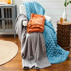 Cotton Fleece Blankets, Perfect Gift for birthdays