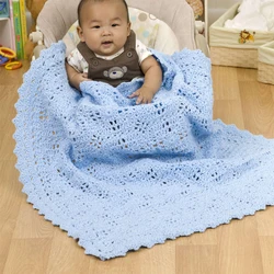 Baby Crochet Blanket, Intermediate Designs
