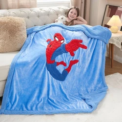 Embroidered Sherpa Blanket, comfort and warmth