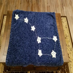 Space Themed Blanket, shrink-resistant fabric