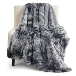 Fluffy Thick Blanket Fade resistant, doesn't shed