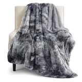 Fluffy Thick Blanket Fade resistant, doesn't shed
