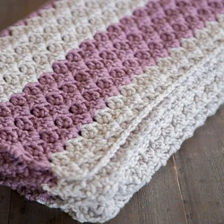 Thick Yarn Crochet Blanket Breathability, long-term