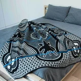 Lesotho Traditional Blanket Unique layout pattern