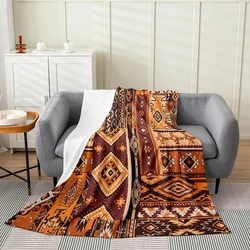 American Traditional Blanket Fringed decorative