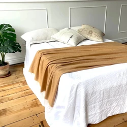 Cashmere Blanket Queen Versatile double-sided