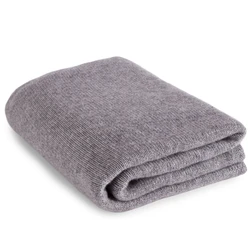 Cashmere Travel Blanket Four-ply scottish type