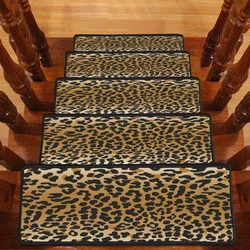 Leopard Stair Runner Carpet Comfortable And soft
