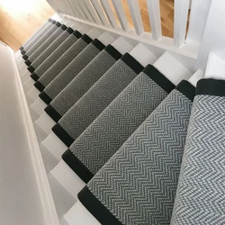 Stair Runner Herringbone Carpet Multiple layer