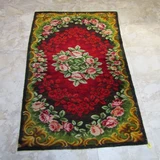 Vintage Axminster Carpet Rug, weaving technique