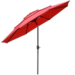 Red Outdoor Umbrellas