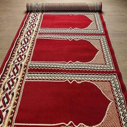 Border Wool Masjid Carpet Tufted Machine and durable