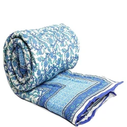 Classy Blue Jaipuri Razai Trendy and stylish