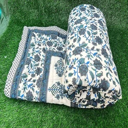 Embroidered Jaipuri Razai Light in weight Breathable