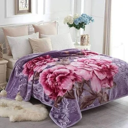 Multicolor Fiber Quilts and Double Bed durable