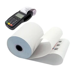 Printer Cash Register Paper, One ply, smooth finish