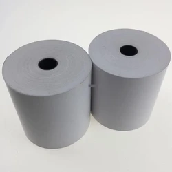 Grey Cash Register Paper, Neat end surface structure
