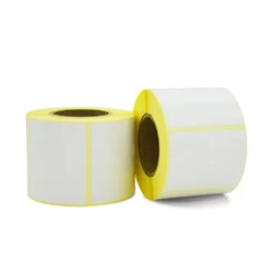 Square Thermal Label Rolls, Easy to peel off