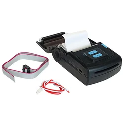 Black Mini Thermal Printer, Resistant to fading