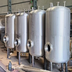 SS 304 Industrial Storage Tank, Single layer vessel