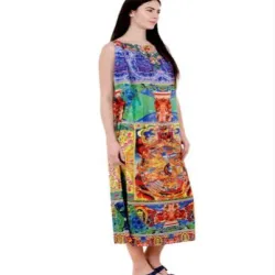 Casual Women Dress, Wash Care Machine Wash