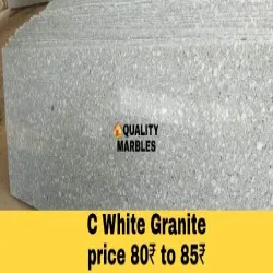 Moon White Granite, Shape Rectangular