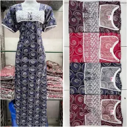 Ladies Nighties, Top Type Full Nightie