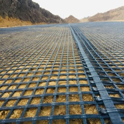 Glass Geogrid Construction