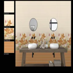 Suzani pattern tiles, Material Ceramic, Size Small, Medium, Large, Finish Gloss