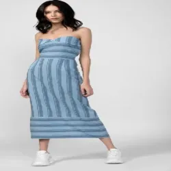 Amend Kikkou, Pattern Long Maxi Dress