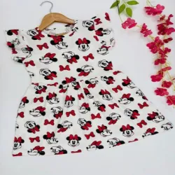 Girls Trendy Frock, Wash Care Normal Wash