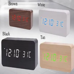 Table Clock, Color White
