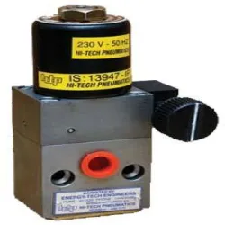 Solenoid Valve, Temperature Range -20 Deg C to 70 Deg C