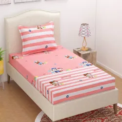 Bedsheet With Pillow Cover, Brand Little India