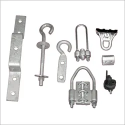 Dead End Tension Clamp, Material Aluminium and Mild Steel Round
