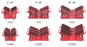 HDD Machine Pipe Pulling Roller, Max Speed 7 ms