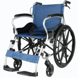 Wheelchair Regular Foldable -TS-999, Frame Colour Silver