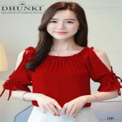 Punay Ladies Top, Neck Round Neck