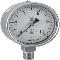 Micro Pressure Gauge, Material Steel