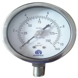 MAKE Electric Contact Pressure Gauge, Material Grade SS 304