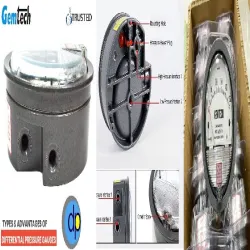 4 Inch Pressure Gauge, Pressure Type Gauge Pressure