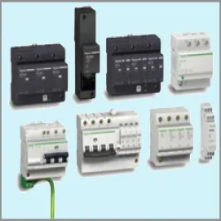 SSUCA 3- Automatic OverUnder Voltage Protector with Auto-Reconnect Din-Rail Mount, Model NameNumber 63A Equipower lite