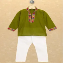 Women Beige Plain Embroidered Kurta, Size s36 to 3xl46