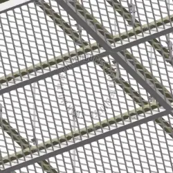 Expanded Mesh, Opening Size 14 Inch