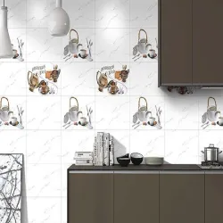 Decorative Kitchen Tile, Shape Rectangular